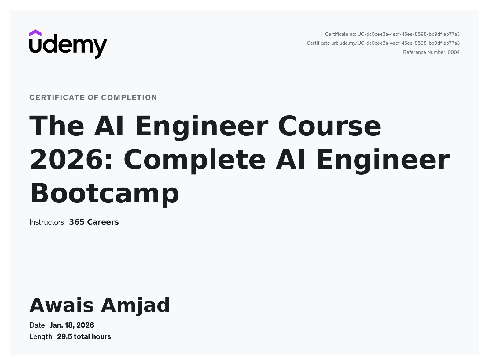 The AI Engineer Course 2026: Complete AI Engineer Bootcamp